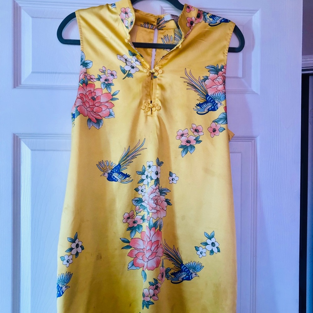 Kimono mini dress
